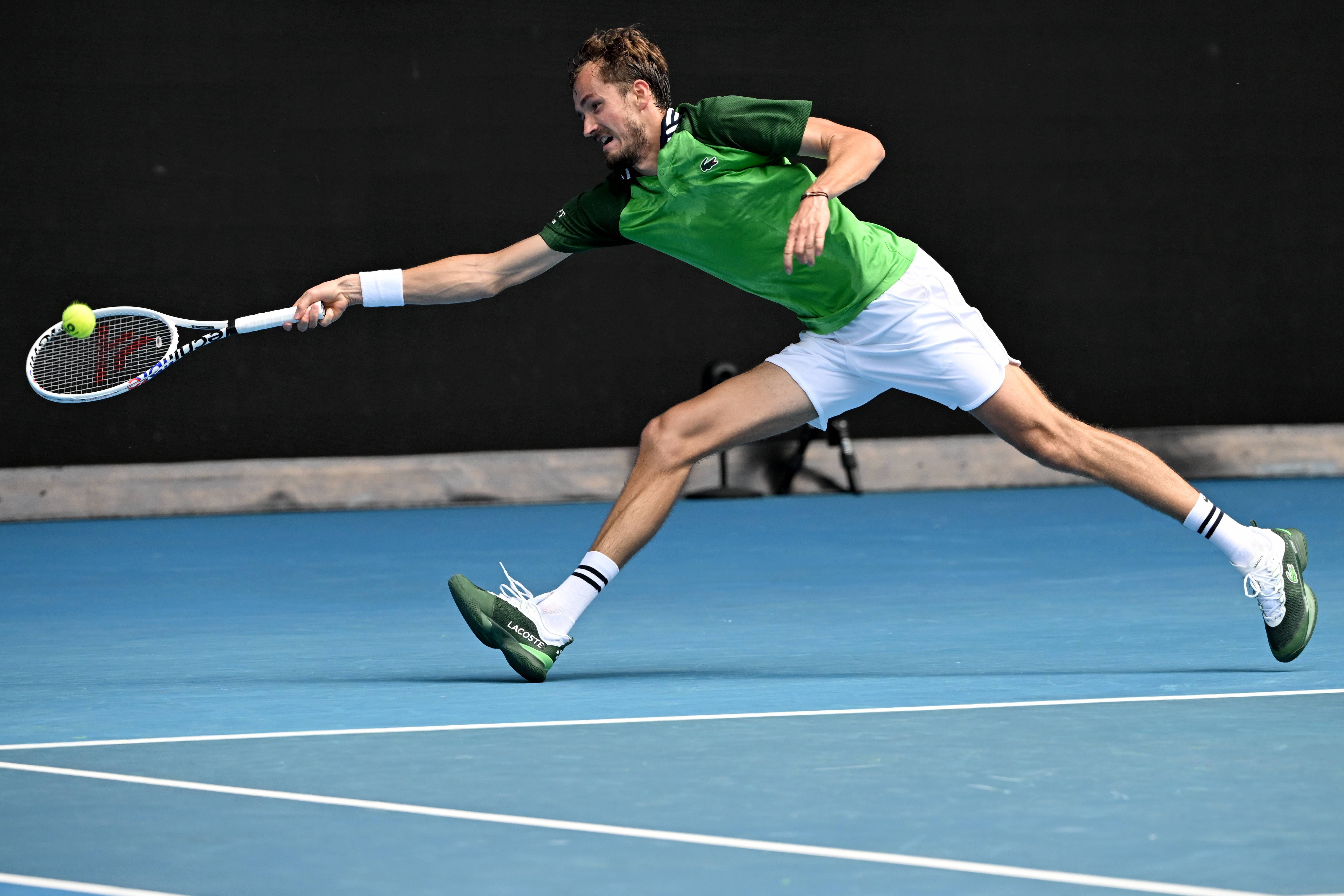 澳网绝杀法网，梅德韦杰夫统治全场